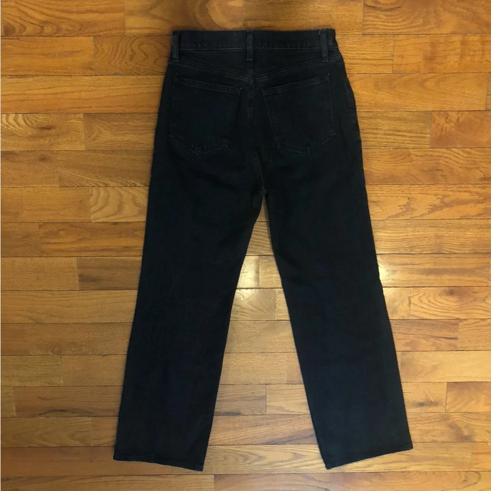 Abercrombie & Fitch Women's Straight Leg Jeans - Black